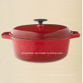 Esmalte de hierro fundido Cookware Cacerola Tamaño 32X26X12cm